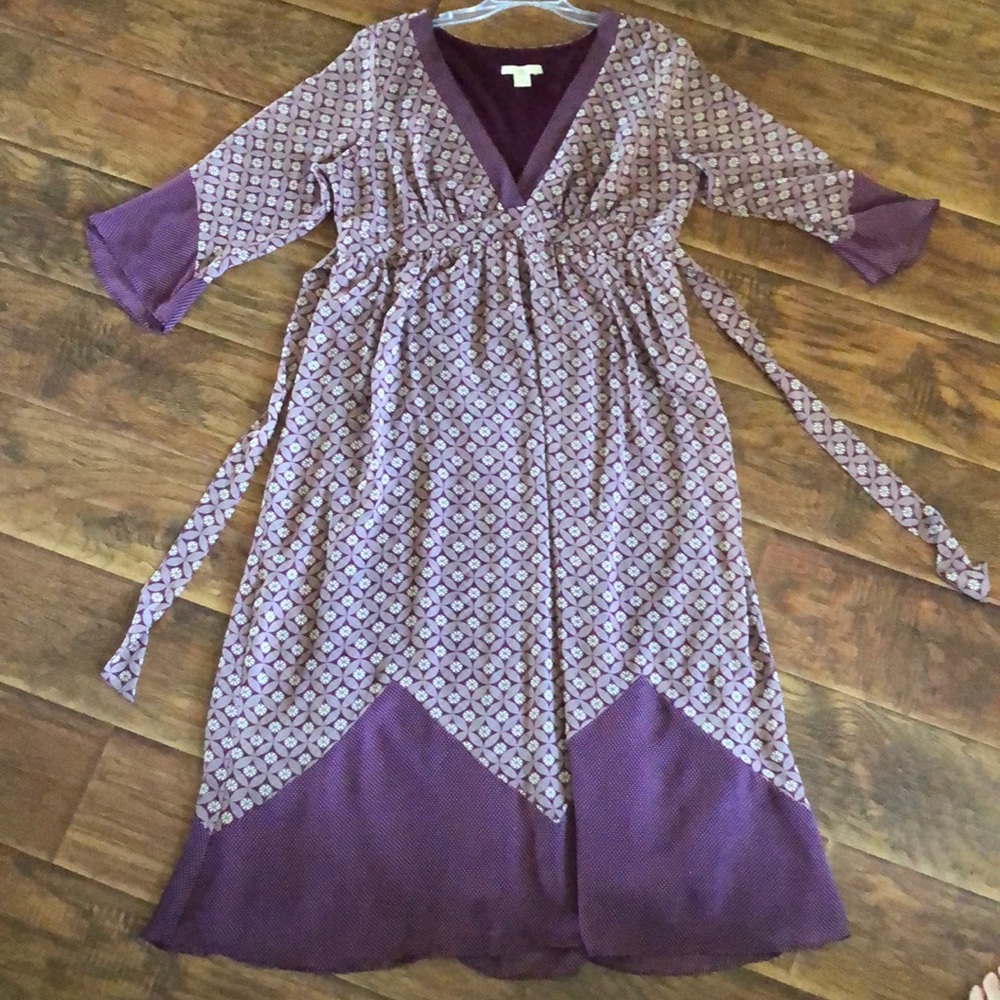 ✨ Jonathan Martin Studio Vintage Boho Empire Waist Midi Dress ✨ Size 16